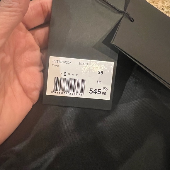 THE KOOPLES Women’s Black striped wool-blend fitted single breasted suit jacket - Picture 10 of 12